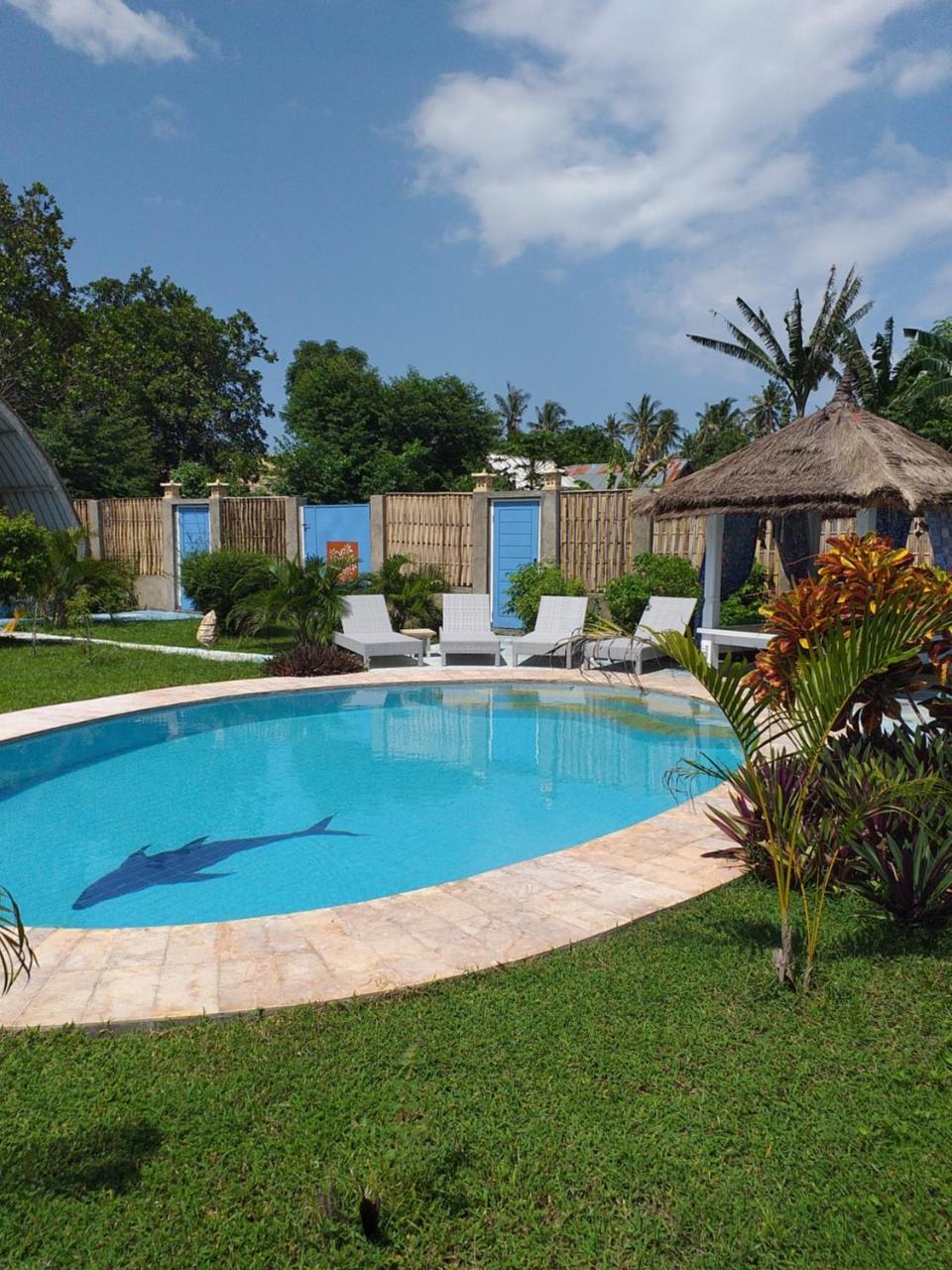 Bed and Breakfast Casa Azzurra Gili Air Exteriér fotografie