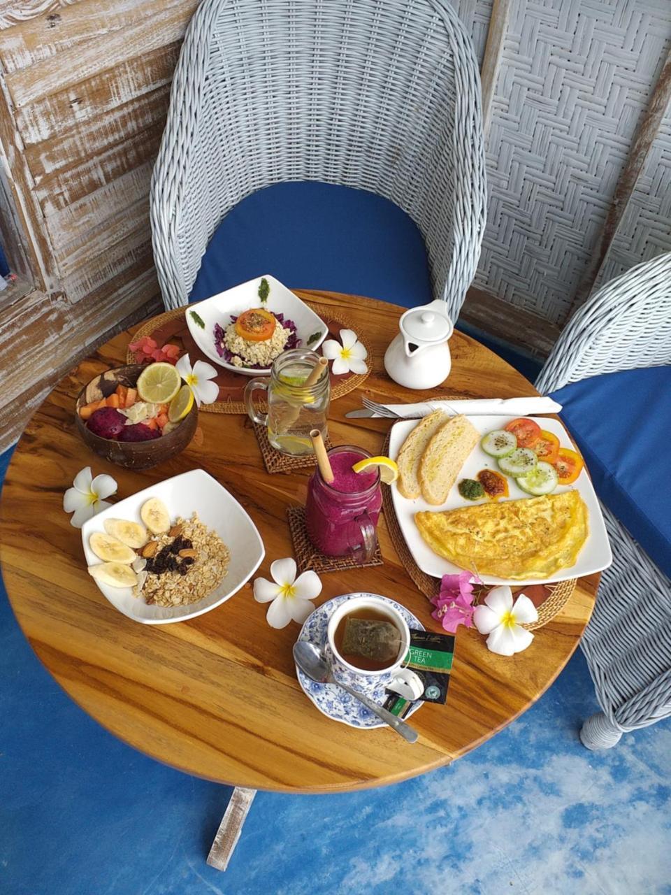 Bed and Breakfast Casa Azzurra Gili Air Exteriér fotografie